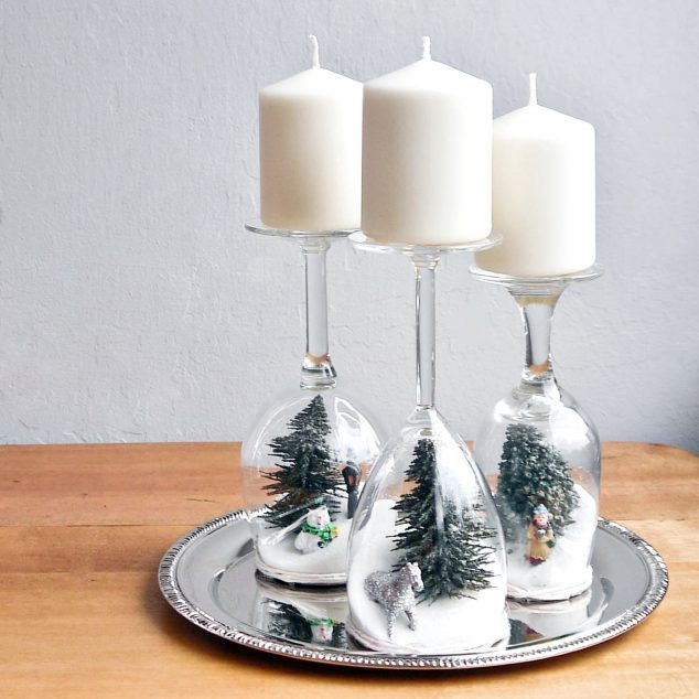 14 DIY Unforgettable Winter Candle Holders That Brings Happiness In The House d7f66681b7605a2d356fda9e1f76f7fd 634x634 14 DIY Unforgettable Winter Candle Holders That Brings Happiness In The House