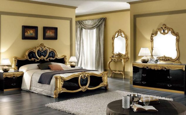 esf baroccolbls bedroomset 06 634x393 15 Dazzling Modern Bedroom Furniture Set to Blow you Away