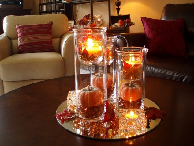 14 DIY Unforgettable Winter Candle Holders That Brings Happiness In The House incredible Christmas Candle Center peice 634x476 14 DIY Unforgettable Winter Candle Holders That Brings Happiness In The House