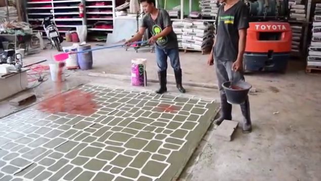 DIY Stunning Driveway Made of Painted Concrete Stone Stencil maxresdefault 1 634x357 DIY Stunning Driveway Made of Painted Concrete Stone Stencil