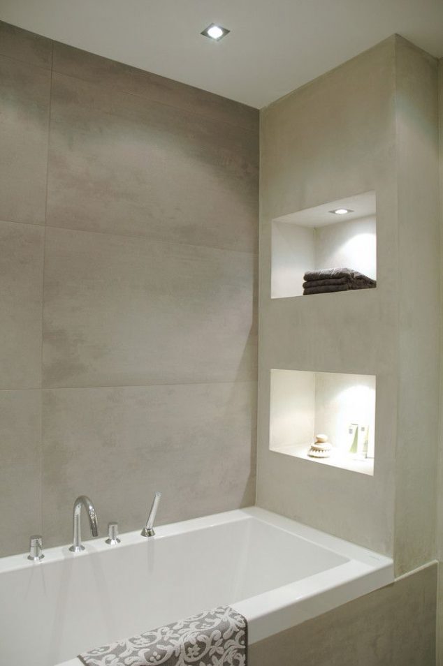 14 Shef Lighting Idea That Will Take Your Breath Away mosa tile for a modern bathroom with a cove lighting and bathroom by april and may 634x954 14 Shef Lighting Idea That Will Take Your Breath Away