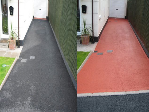 DIY Stunning Driveway Made of Painted Concrete Stone Stencil s l1000 634x476 DIY Stunning Driveway Made of Painted Concrete Stone Stencil