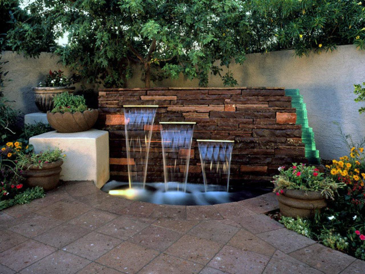 15 Breathtaking Waterfall Fountain Ideas For A Tropical Paradise - The