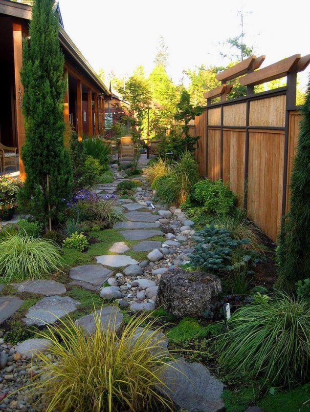 The Beauty of 15 Stone Pathways in Garden 26449 634x844 The Beauty of 15 Stone Pathways in Garden