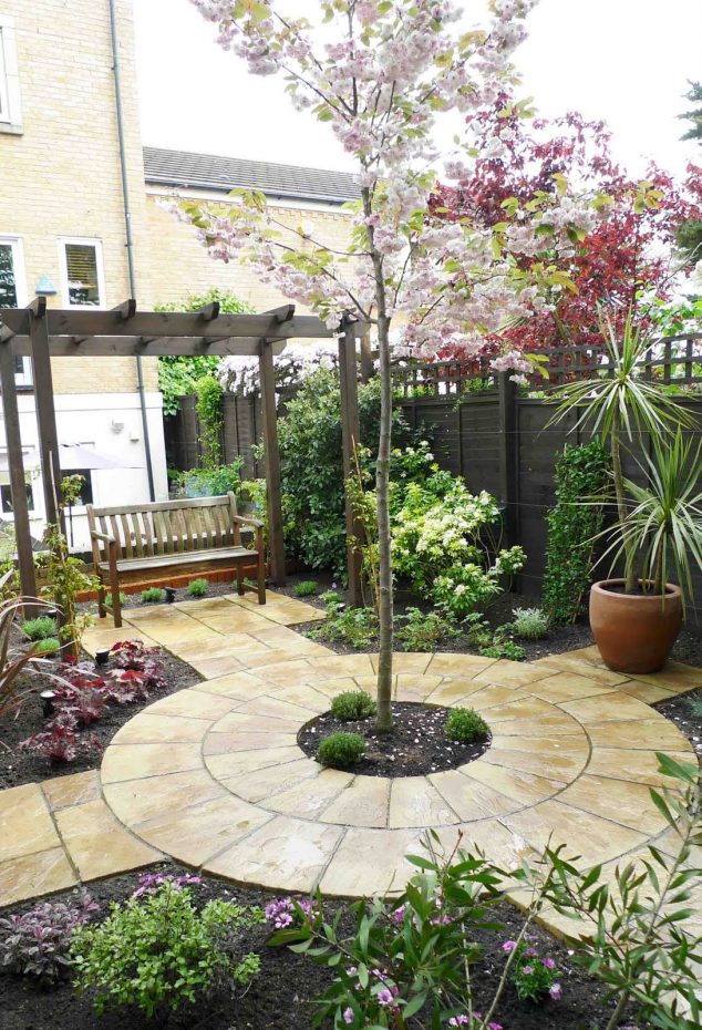 The Beauty of 15 Stone Pathways in Garden CourtyardGardenDesign 634x930 The Beauty of 15 Stone Pathways in Garden