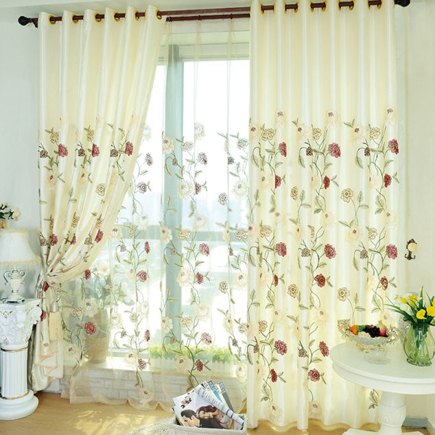 Delicate floral bedroom curtains can decorate your room more beautiful and causal Jd1025622767 1 634x634 16 Marvelous Curtains That Spell Luxury in Living Room