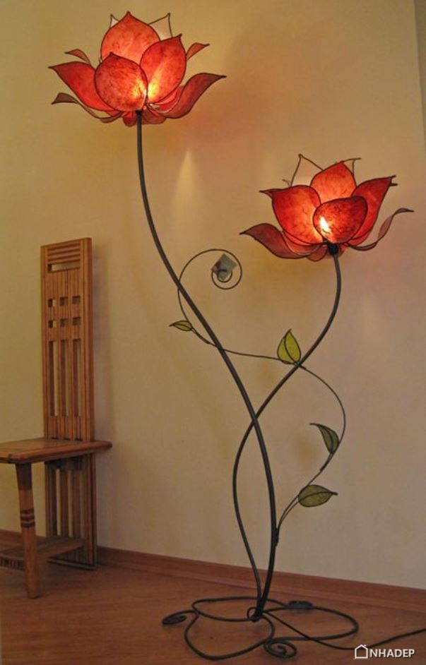 Den hoa 8 15 Ultra Modern Floor Lamp For Captivating Interior Design