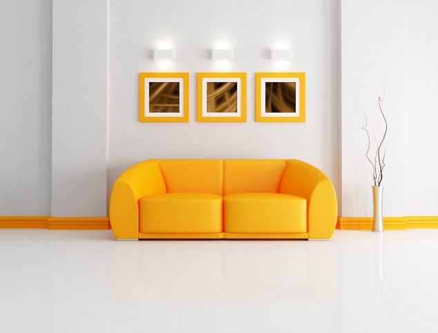 Useful Rules, Tips and Ideas About how High to Hang Pictures Sofa24 634x482 Useful Rules, Tips and Ideas About how High to Hang Pictures