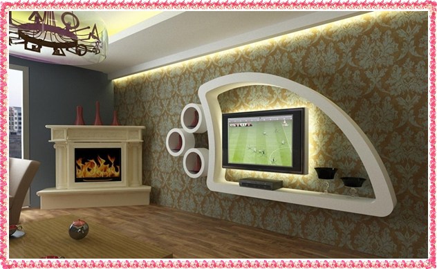 TV Wall Unit Decorating Ideas 2016 Custom wall Unit Designs 15 of The Most Lovely Drywall TV Units That You Will Adore