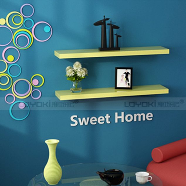 16 Exquisite Cube Floating Wall Shelves to Make You Say WOW Travels deer 30cm long shelf ledge creative word separator GJ1027 PU paint Shelf 634x634 16 Exquisite Cube Floating Wall Shelves to Make You Say WOW