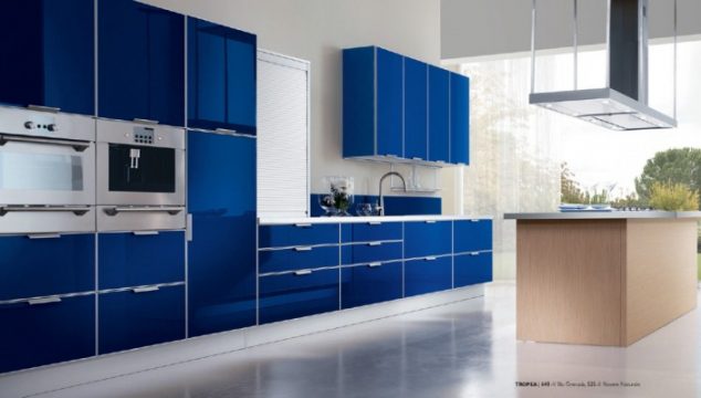 15 Elegant Minimalist Kitchen Design That Are Too Good to be Real Tropea Kitchen Design with Blu Grenada doors 704x400 634x360 15 Elegant Minimalist Kitchen Design That Are Too Good to be Real