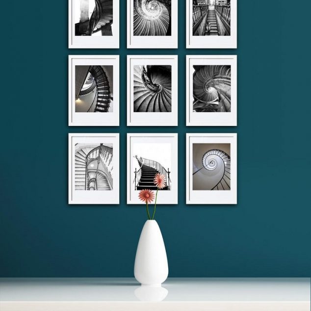 accrocher photo1 634x634 Useful Rules, Tips and Ideas About how High to Hang Pictures