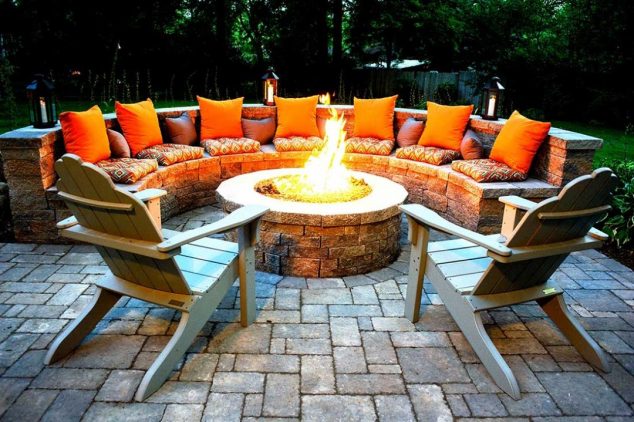 backyard firepit seating featured 1080x719 634x422 17 of The Most Amazing Seating Area Around the Fire pit EVER