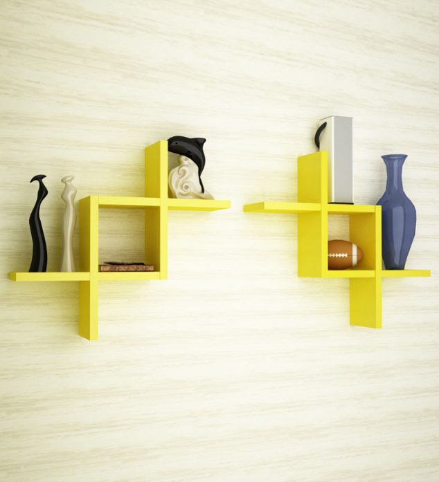 17 Awesome Wall Mounted Shelves That are Synonyms For BEAUTY e8f2571399b703b60dd10b99ef52096c 634x697 17 Awesome Wall Mounted Shelves That are Synonyms For BEAUTY