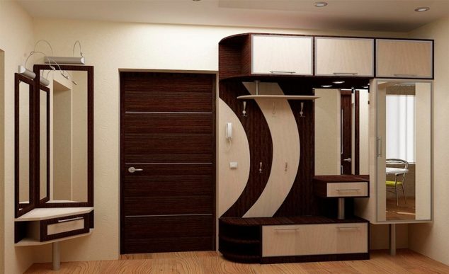 15 Good Looking Modern Wardrobe That You Must See This Day mebel v mozyre prihozhaya 01 634x387 15 Good Looking Modern Wardrobe That You Must See This Day