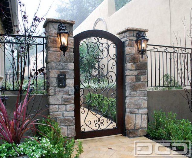 o 634x523 16 Awesome Gate Style That You Would Like to Copy