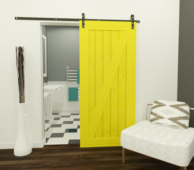 15 Ways in Which You Could Creatively Use Barn Door in Home sliding barn doors interior ideas 634x555 15 Ways in Which You Could Creatively Use Barn Door in Home