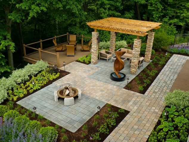 wheelchair accessible backyard the cornerstone landscape group 543 634x476 These Awesome 16 Backyard Landscaping Design Will Grab Your Attention
