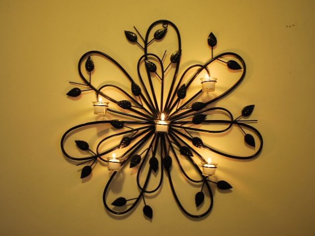 15 Chic Wrought Iron Wall Candle Holders You Will Admire 1447667010 634x476 15 Chic Wrought Iron Wall Candle Holders You Will Admire