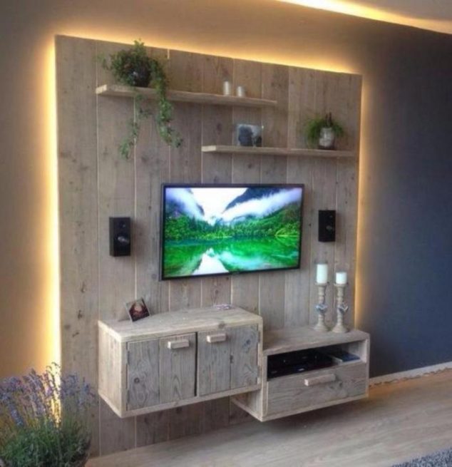 15 Incredible TV Stands That You Will Be Amazed By 85 634x655 15 Incredible TV Stands That You Will Be Amazed By
