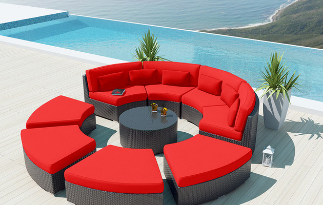 9 piece round outdoor sectional sofa set modavi by uduka 4 thumb 630xauto 53550 630x400 Beautiful Selection of 9 Pieces Outdoor Sofa Design