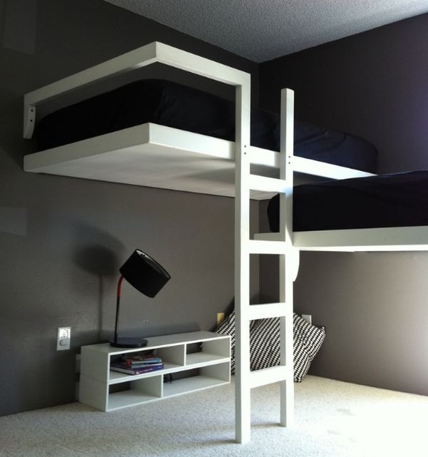 15 Inspiring Bunk Bed Design Ideas to amaze You Adult bunk bed idea Modern and minimalist 15 Inspiring Bunk Bed Design Ideas to amaze You