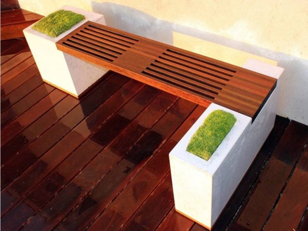 15 Special Built in Bench Planters You Dream About Built In Planter Ideas for Your Homes 1 2 634x476 15 Special Built in Bench Planters You Dream About