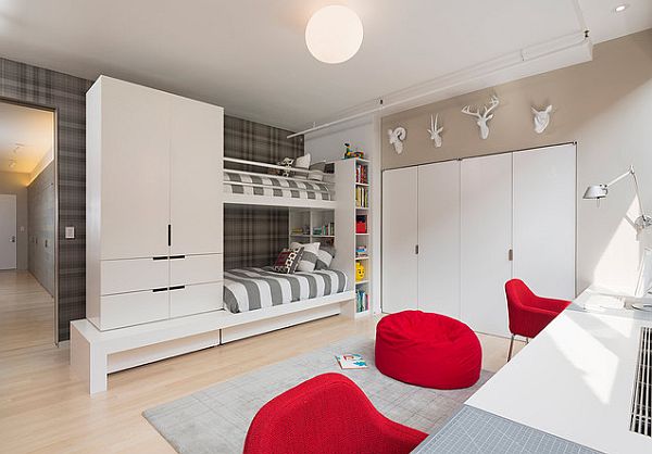 15 Inspiring Bunk Bed Design Ideas to amaze You Cool bunk beds come with storage units 15 Inspiring Bunk Bed Design Ideas to amaze You