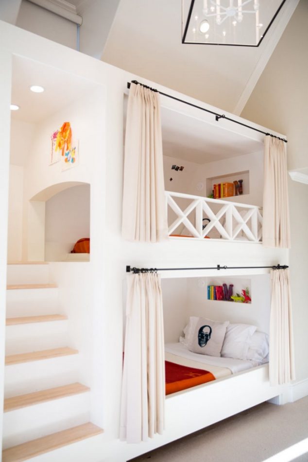 15 Inspiring Bunk Bed Design Ideas to amaze You Designed by Amy Berry. 700X1000 634x951 15 Inspiring Bunk Bed Design Ideas to amaze You