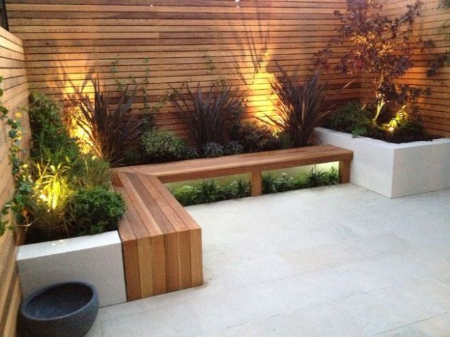 IMG 1793 634x476 15 Special Built in Bench Planters You Dream About