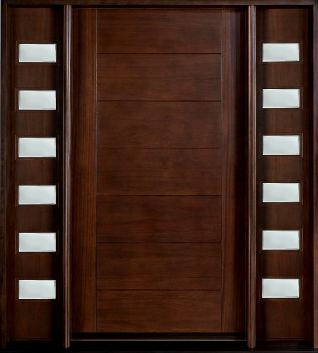 Modern Door Design 2015 Of Modern Door Designs 2015 634x703 Glamorous Wooden Doors Will Give Another Dimension to Your Home
