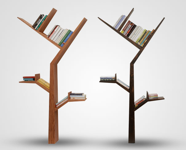 Cool and Modern Tree Shaped Bookshelves You Must See Today Polica za knjige 9 Cool and Modern Tree Shaped Bookshelves You Must See Today