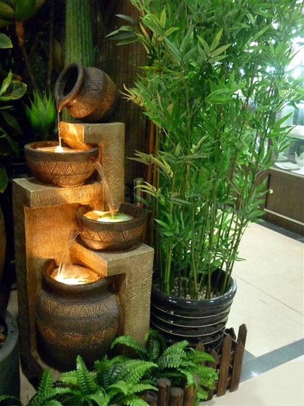 The Most Fanciful Backyard Water Features Ideas Relaxing Indoor Fountain Ideas 17 The Most Fanciful Backyard Water Features Ideas