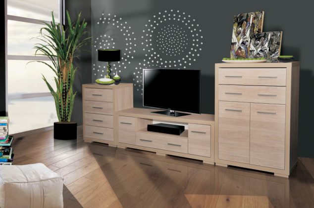 15 Incredible TV Stands That You Will Be Amazed By aranzacja 1 634x421 15 Incredible TV Stands That You Will Be Amazed By