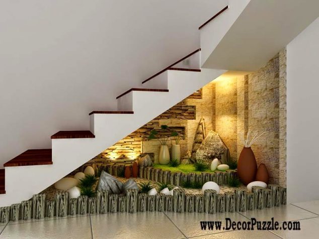 15 Incredible Small Under the Stairs Garden You Should Not Miss awesome under the stairs garden to inspire you 4 634x476 15 Incredible Small Under the Stairs Garden You Should Not Miss
