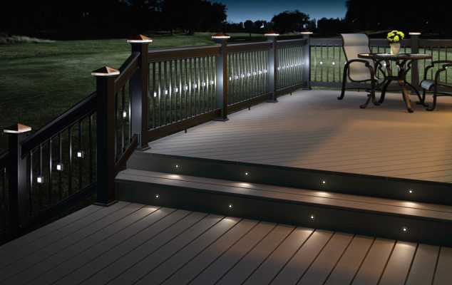 15 Special Deck Lighting Ideas to Delight You best decking lights 634x400 15 Special Deck Lighting Ideas to Delight You