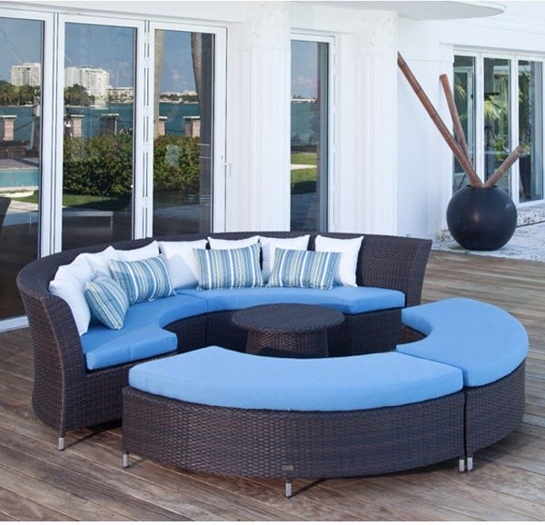 circular outdoor sofa an ideabook patten landscape architecture circular patio furniture Beautiful Selection of 9 Pieces Outdoor Sofa Design