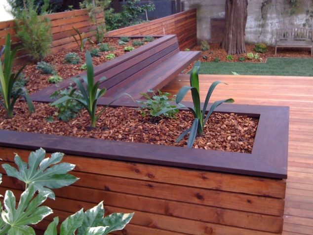 15 Special Built in Bench Planters You Dream About contemporary deck 634x476 15 Special Built in Bench Planters You Dream About