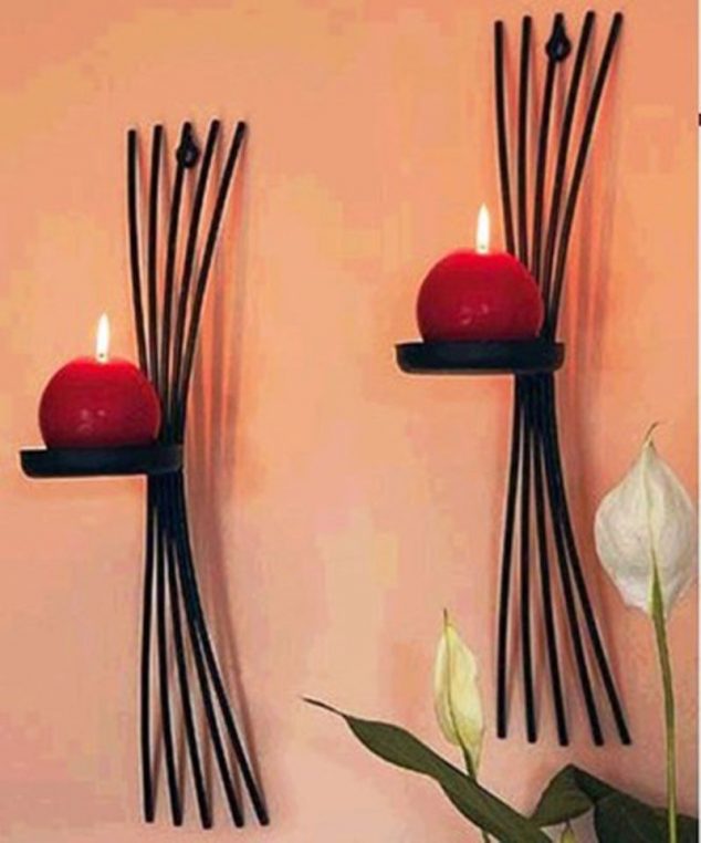 e2c70f011ba124b1b8c31b896c47c185 634x762 15 Chic Wrought Iron Wall Candle Holders You Will Admire