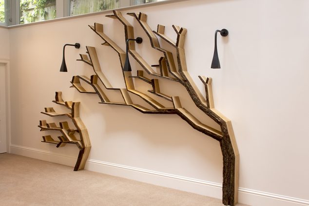 e5679c541afc67a977341b5a2d19fda5 634x423 Cool and Modern Tree Shaped Bookshelves You Must See Today