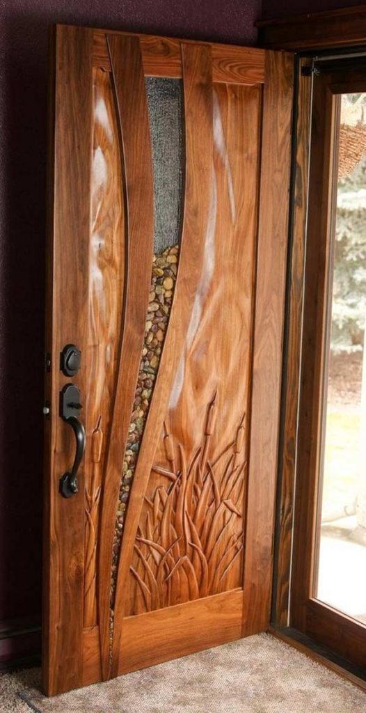 15 Ultra Modern Wooden Door You Have to Check harga pintu 526x1024 15 Ultra Modern Wooden Door You Have to Check