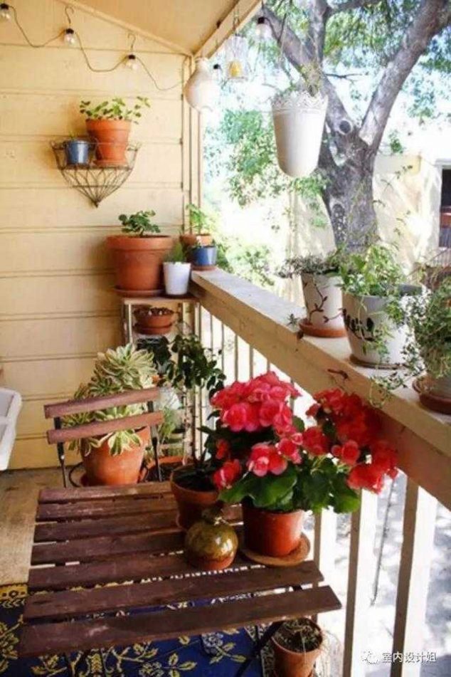 382ea03db38ad0d9eb3a2c7fb768a428 634x951 15 Smart Balcony Garden Ideas That are Awesome