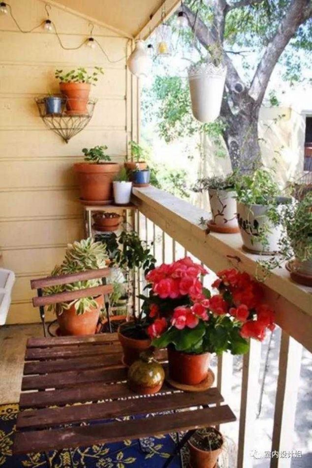 15 Smart Balcony Garden Ideas That are Awesome 382ea03db38ad0d9eb3a2c7fb768a428 634x951 15 Smart Balcony Garden Ideas That are Awesome