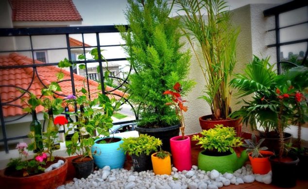 Balcony Gardening Idea 1 1024x632 634x391 15 Smart Balcony Garden Ideas That are Awesome
