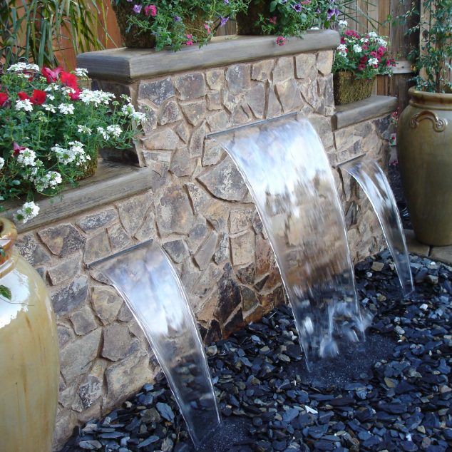 15 Stunning Garden Water Features That Will Leave You Speechless Inspirational Modern Water Fountain 98 For with Modern Water Fountain 634x634 15 Stunning Garden Water Features That Will Leave You Speechless