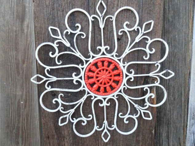 Large Outdoor Wrought Iron Wall Art 634x476 The Beauty of Laser Cut Wall Decor Will Hypnotize You