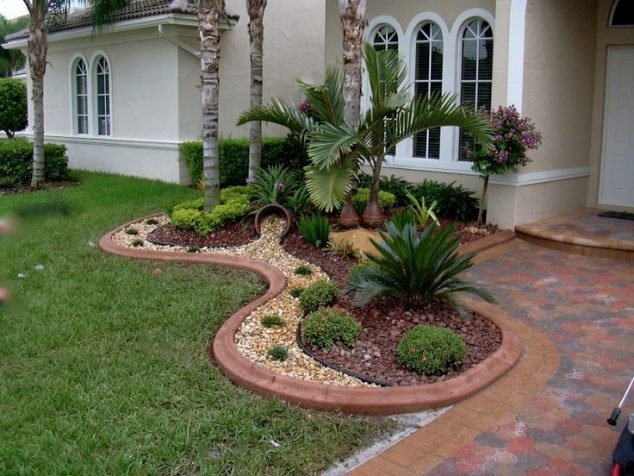 15 Dream Front Yard Landscaping to Amaze You c6b61b97d4822ede1a29f4a6801c9304 634x476 15 Dream Front Yard Landscaping to Amaze You