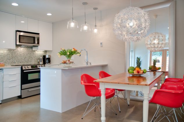 16 Awesome Kitchen Lighting That You Will go Crazy About contemporary kitchen 634x421 16 Awesome Kitchen Lighting That You Will go Crazy About