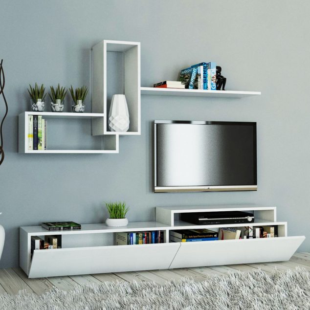 evdekimoda dekor tv unitesi 1500x1500 1 634x634 15 Amazing TV Units that Demonstrate Stylish Trends