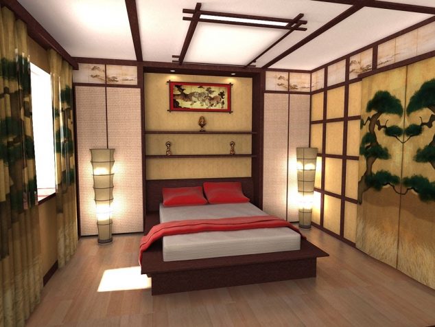home designs decoration ceiling design ideas in japanese style with regard to apartment bedroom ceilings 634x476 15 Phenomenal Bedroom Ideas For Any Taste